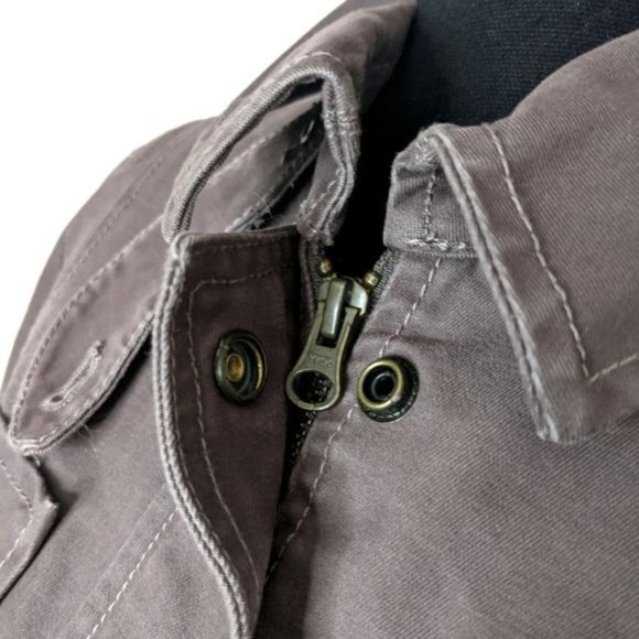 LOFT Taupe Urban Military Jacket 4P - Picture 5 of 7